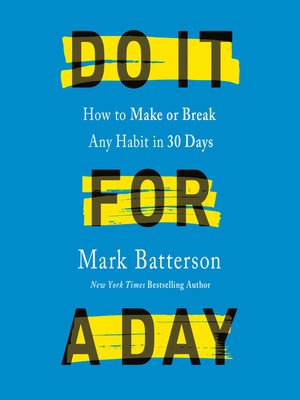 Do It for a Day - Audiobook